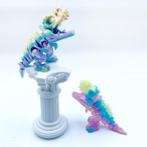 Modelo de Tiranosaurio Rex Articulado Impreso en 3D, Personaje Congelado con Función de Mordida, Juguete Animal Artificial para Niños, Regalo, Adorno de Paisajismo - Product Image 2