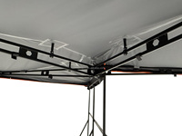 Nouvelle auvent autoportant à 270 degrés pour 4x4, abri enveloppant pour toit de voiture avec fixation latérale et éclairage LED