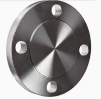 Bride aveugle en acier inoxydable 316L ASME B16.5 Classe 150 300, bride aveugle BL RF forgée, couvercle de tuyau