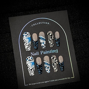 <span class=keywords><strong>Uñas</strong></span> Postizas Personalizables Hechas a Mano, Estilo Gótico 3D con Cruz y Rosa <span class=keywords><strong>Verde</strong></span>, <span class=keywords><strong>Uñas</strong></span> Falsas Reutilizables, Largas y en Forma de Stiletto - Product Image 4