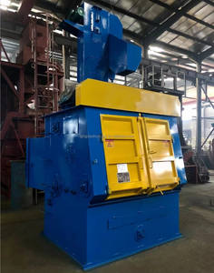 ファウンドリーメタルクリーニングQ3210ラバークローラーベルトショットブラストクリーニングマシン - Product Image 6