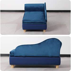 Cama para Perros Pequeños XL, Cómoda Cama para Mascotas con Cojín Extraíble y Lavable, Cama para Mascotas de Verano con Almacenamiento - Product Image 3