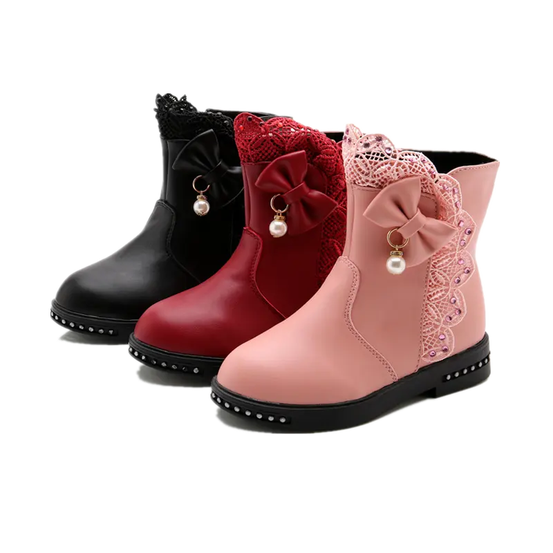 Hot Selling Kids Girls Winter Boots