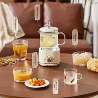 Tasse Électrique Intelligente à Double Tension 110V/220V pour le Bureau, Mug Chauffant Multifonctionnel, Pot à Thé, Idéal comme Cadeau