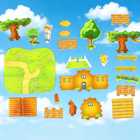 Maison de puzzle 3D à construire soi-même pour étudiants, modèle artisanal créatif, cadeau idéal pour les enfants de 3 à 6 ans