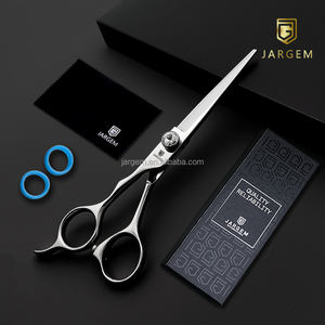 Ciseaux à cheveux classiques pour <span class=keywords><strong>gaucher</strong></span> Outils de coupe de cheveux professionnels VG10 de 6 pouces avec vis diamantée réglable - Product Image 4