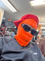 Balaklava Olahraga Luar Ruangan 100% Poliester Kain Biasa Topi Bandana untuk Ski Sepeda Motor ATV UTV Helm Memancing Gaya Bergambar