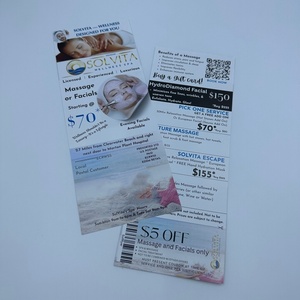 Impresión a Granel en Formato A5, Papel Brillante de 200 g/m², Folleto Cuadrado Plegable en Acordeón para Salones de Belleza, Servicios de Salud, Festivales, Cosméticos y Educación - Product Image 5