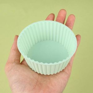 6 Moldes de Silicona Antiadherentes Reutilizables y Ecológicos de Nuevo Diseño para Hornear en Horno y Freidora de Aire, Resistentes al Calor, para el Hogar - Product Image 1