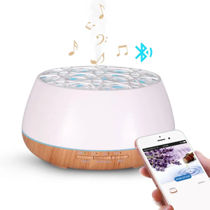 400ML ultrasons <span class=keywords><strong>Bluetooth</strong></span> <span class=keywords><strong>son</strong></span> vaporisateur humidificateur Anti-sec brûlant silencieux huile essentielle parfum désodorisant <span class=keywords><strong>diffuseur</strong></span> <span class=keywords><strong>de</strong></span> parfum - Product Image 1