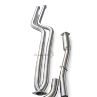 Tuyaux d'échappement Catback en acier inoxydable 304 de haute qualité avec silencieux à valve pour BMW 535i 3.0T N54 E60 2003-2009 pour améliorer la puissance à haut régime