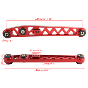 อะลูมิเนียมบิลเล็ต ชุดคันบังคับล่างด้านหลัง สำหรับรถยนต์ฮอนด้า ซีวิค <span class=keywords><strong>EK</strong></span> ปี 1996-2000 รุ่น EX <span class=keywords><strong>SI</strong></span> US CR005 - Product Image 3