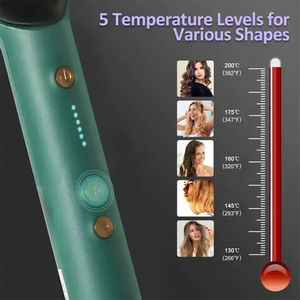 Salon-Worthy Hot Comb Hair Negative Ion Anti-scald Styling Tool New 2 in 1Straightens & Curls in <b>One</b> <b>Step</b> for Home Use - Product Image 6