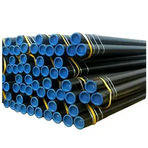 Hot rolled astm A106b a53b gr.b sch40 oil gas well carbon seamless steel pipe api 5l iron and tubes steel pipes