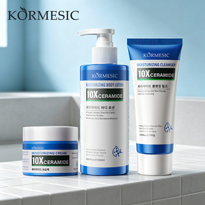 KORMESIC – Kit de Soins Hydratants et Éclaircissants 10X Céramide Certifié Bpom pour Visage et Corps – Nettoyant Facial, Essence, Tonique – Vente en Gros - Product Image 1