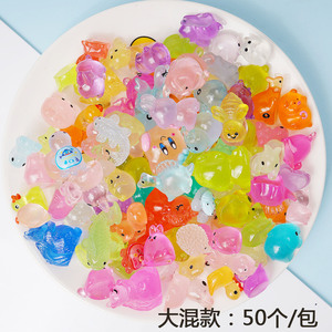 Adornos de Iluminación para Micropaisajes, Pequeños Animales de Resina, Adornos Luminosos, Conejos y Cachorros, Accesorios DIY para Escritorio - Product Image 6