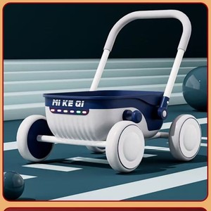 Mi Ke Qi Baby <b>Walker</b> With Music And Light 1-2 Years Old Toddler <b>Push</b> Cart For Learning To Walk Plastic Material 10kg Load - Product Image 4