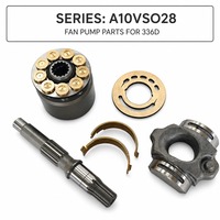 Kit de réparation de pompe à ventilateur A10VSO28 336D : bloc-cylindres, plaque de soupape, coque de roulement, jeu de pistons, arbre d'entraînement A10VSO28