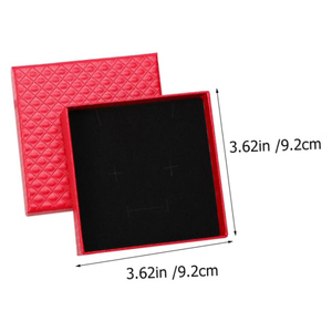 Custom Logo Luxury <b>Gift</b> <b>Black</b> White Jewelry Packaging Folders Embossing Matt Lamination Sponge Recyclable Bracelet Pendant - Product Image 2