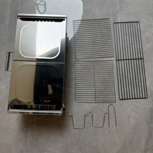 <span class=keywords><strong>Barbecue</strong></span> <span class=keywords><strong>a</strong></span> Carbone Pieghevole <span class=keywords><strong>a</strong></span> Doppia Ala in Acciaio Inossidabile, Portatile e Resistente, Stile Valigia, per Campeggio e Picnic all'Aperto, Versatile e ad Alte Prestazioni - Product Image 4