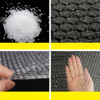 Rouleau de film à bulles haute résistance, film à bulles d'air transparent en PE pour l'emballage de marchandises fragiles, le déménagement, l'expédition, l'emballage de protection