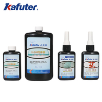 Adhésif acrylique UV liquide Kafuter K-302 pour collage verre/métal, utilisation en construction sans ombre, haute viscosité