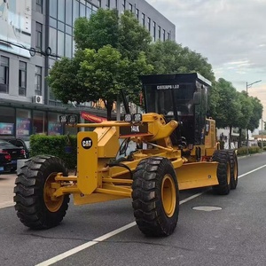 Niveleuse Caterpillar 140K d'occasion, faible nombre d'heures de fonctionnement, bon état, niveleuse routière CAT 140K pour la construction routière - Product Image 1