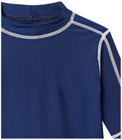 Logo personnalisé Vente en gros UPF 50 + Protection solaire Surf Chemise athlétique à manches courtes Natation Rash Guard pour hommes