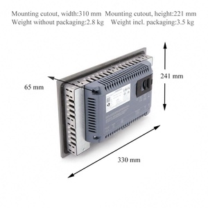 แผงควบคุมแบบสัมผัส6AV2124-0MC01-0AX0 PLC HMI ของแท้ใหม่ Modbus TCP Ethernet ความละเอียด800x480 hofujng - Product Image 6