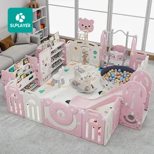 Kids Furniture Sets Baby Bedroom Kindergarten Daycare Children Room Foldable Playpen Doll House Dollhouse Nursery Preschool