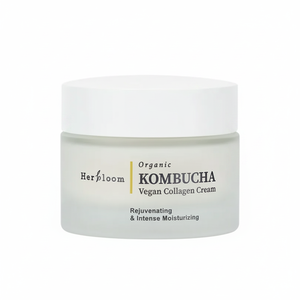 Herbloom Kombucha Vegan Collagène Crème Corporelle Haute Qualité 50mL pour Nourrir Votre Peau - Product Image 2