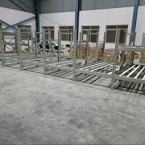 Sistema de Estanterías de Flujo de Palés FIFO de Alta Resistencia, Solución de Almacenamiento para Almacenes, Logística de Entrada y Salida Primera - Product Image 1