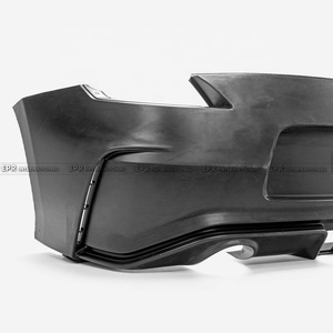 Nouvelle arrivée pare-chocs arrière PP matériel pour NISSAN 370Z Nismo inclus couverture de remorquage 2 pièces Match parfait - Product Image 3