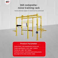 Équipement d'entraînement de gymnastique de haute qualité Multi Jungle Rig Power Cage Monkey Rack Gym Squat Stand Rack Fitness Rig