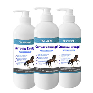 Gel émulsion de carnosine et sulfate de magnésium pour chevaux, recommandé par les vétérinaires, apaisant les articulations, réduisant l'inflammation, sûr et personnalisable - Product Image 6