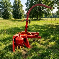 Hacheuse de fourrage à entraînement par prise de force de tracteur haute performance 60-120 CV pour maïs, herbe et paille à vendre