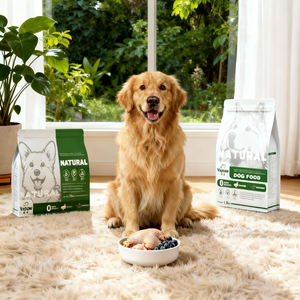 ספקי מזון לחיות מחמד ספקים מזון גבוה חלבון דל שומן אוכמניות טעם כלב מזון מזון יבש סיטוני מזון יבש לכלבים - Product Image 1