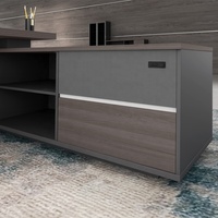 Bureau de direction de conception nouvelle, robuste et durable, avec tiroir à serrure à combinaison