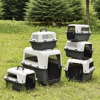 Cage à animaux de compagnie portable extra large - Cage à chien robuste approuvée par les compagnies aériennes pour le transport, vente en gros disponible