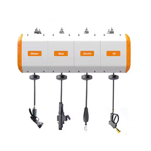 Carrete de Manguera Compatible con Lavadora a Presión Eléctrica, Carrete de Manguera de Acero para Lavadora a Presión Económico - Product Image 5