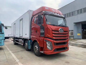 La liberazione J6V 350 HP manuale camion refrigerato nuova condizione Euro 4 benzina per il trasporto di alimenti surgelati e carne - Product Image 2