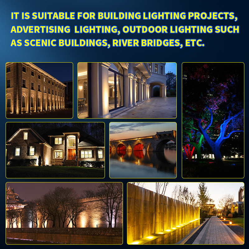 Waterproof LED Matrix Bar DJ Light Mini Super Bright Building Luce Professional RGBW LED Wall Wash 40x10w Stage Lighting