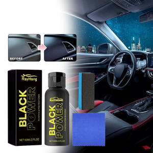 Rayhong, restaurador de moldura de plástico de potencia negra, tablero de salpicadero de coche, restaurador de cubierta de motor, panel de instrumentos, agente de restauración de carrocería de plástico - Product Image 3