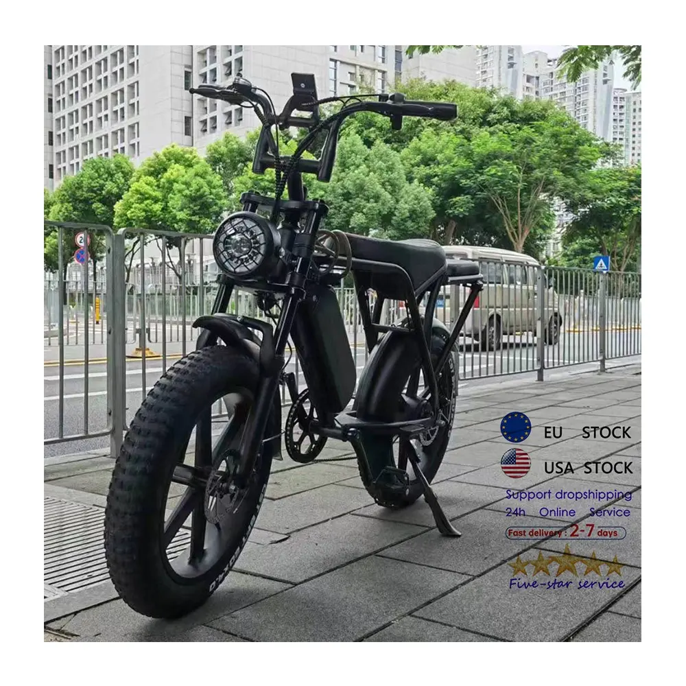 OUXI V8 3,0 ebike almacén de la UE bicicleta eléctrica de 2 asientos bicicletas eléctricas stock en el Reino Unido fatbike