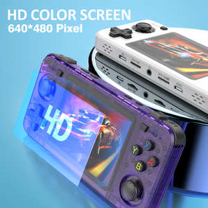 เครื่องเล่นเกมพกพา รุ่น 2026 R36H ระบบโอเพ่นซอร์ส Linux หน่วยความจำ 64GB พร้อมเกมคลาสสิก หน้าจอ 3.5 นิ้ว เครื่องเล่นวิดีโอพกพา - Product Image 2