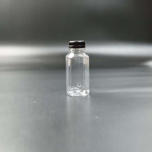 Vuông <span class=keywords><strong>container</strong></span> rỗng New <span class=keywords><strong>Fancy</strong></span> pet chai nhựa bao bì cho nước trái cây trà sữa trong số lượng lớn - Product Image 6
