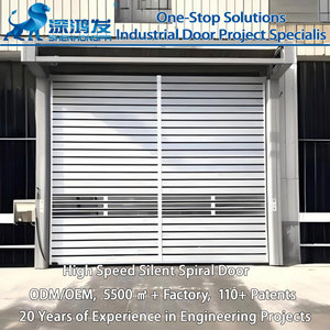 Ventes directes d'usine, volet roulant électrique en alliage d'aluminium, coupe-vent, isolant thermique, pour garages résidentiels extérieurs - Product Image 1