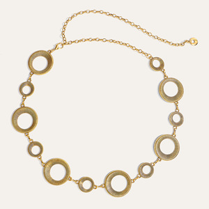 Nouvelle personnalité géométrique cercle monocouche Simple Punk métal corps taille chaîne <span class=keywords><strong>ceinture</strong></span> pour femmes doré argent maigre taille <span class=keywords><strong>ceinture</strong></span> - Product Image 6