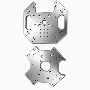 Ensemble de pièces de fabrication de tôles, découpe sur mesure en acier inoxydable, composants industriels - Product Image 2