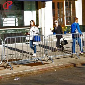 Barrière temporaire robuste antirouille pour concert, événement, barrière de contrôle des foules <span class=keywords><strong>en</strong></span> acier galvanisé - Product Image 4